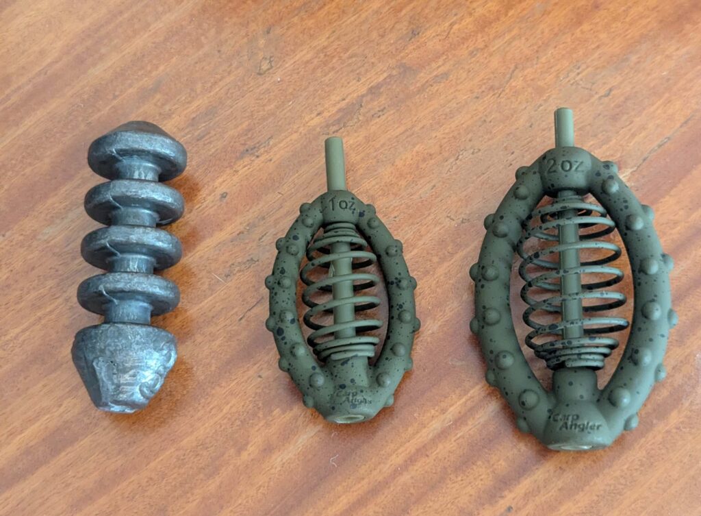 Method feeders for carp fishing come in a variety of styles.