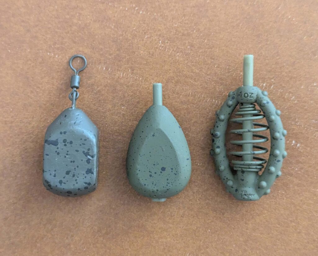 A clip lead, inline lead and inline method feeder lead.